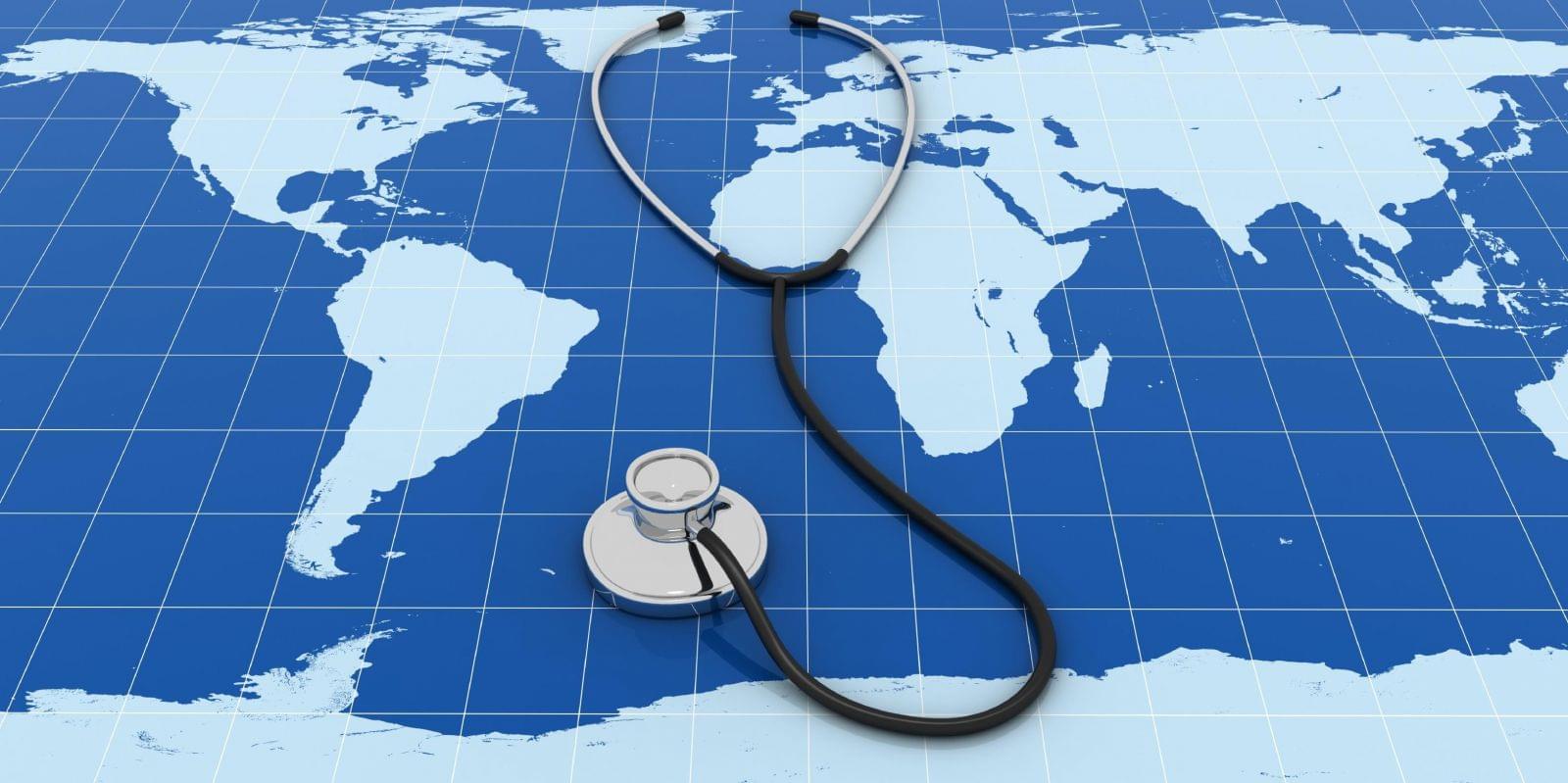 Фото-иллюстрация международного медицинского страхования